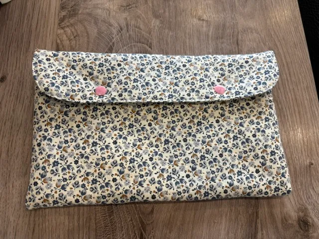 Pochette modèle Chris (8) | Pivoine et Coton