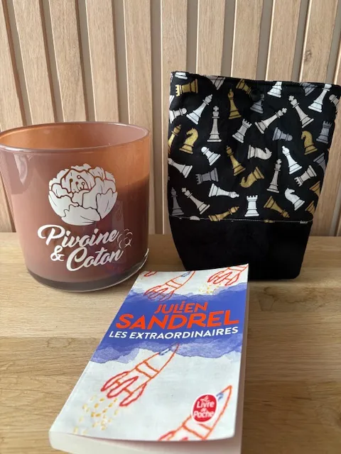 Protection livre de poche (7) | Pivoine et Coton