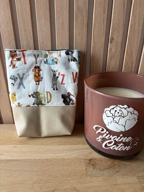 Protection livre de poche (12) | Pivoine et Coton