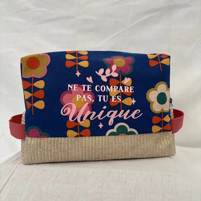 trousse de toilette | Pivoine et Coton