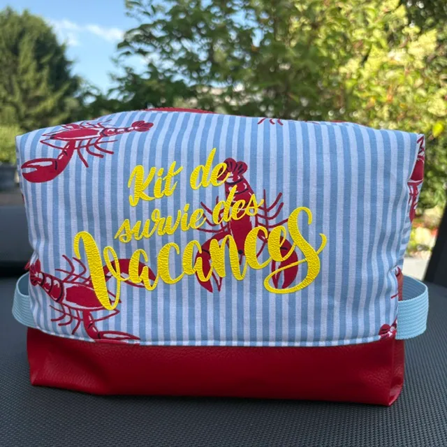 trousse de toilette (3) | Pivoine et Coton