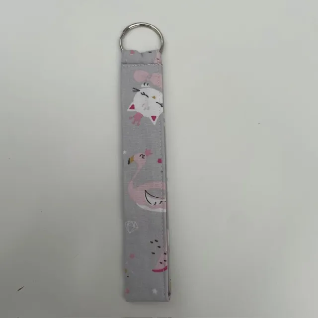 porte clés (15) | Pivoine et Coton